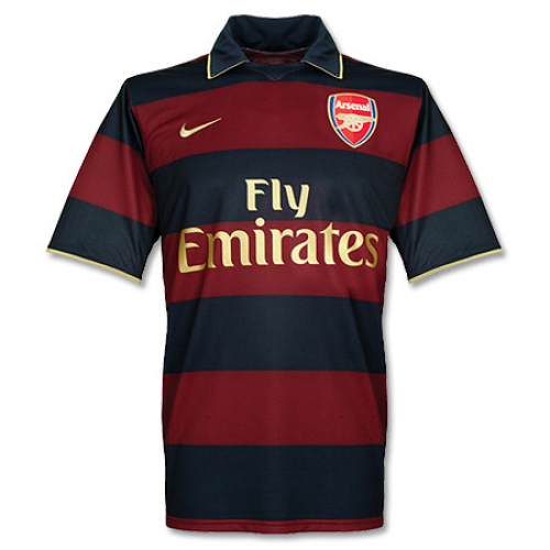 2007-08 Arsenal Retro Football Kit Third Soccer Jersey